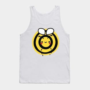 Fat bumblebee front view Tank Top